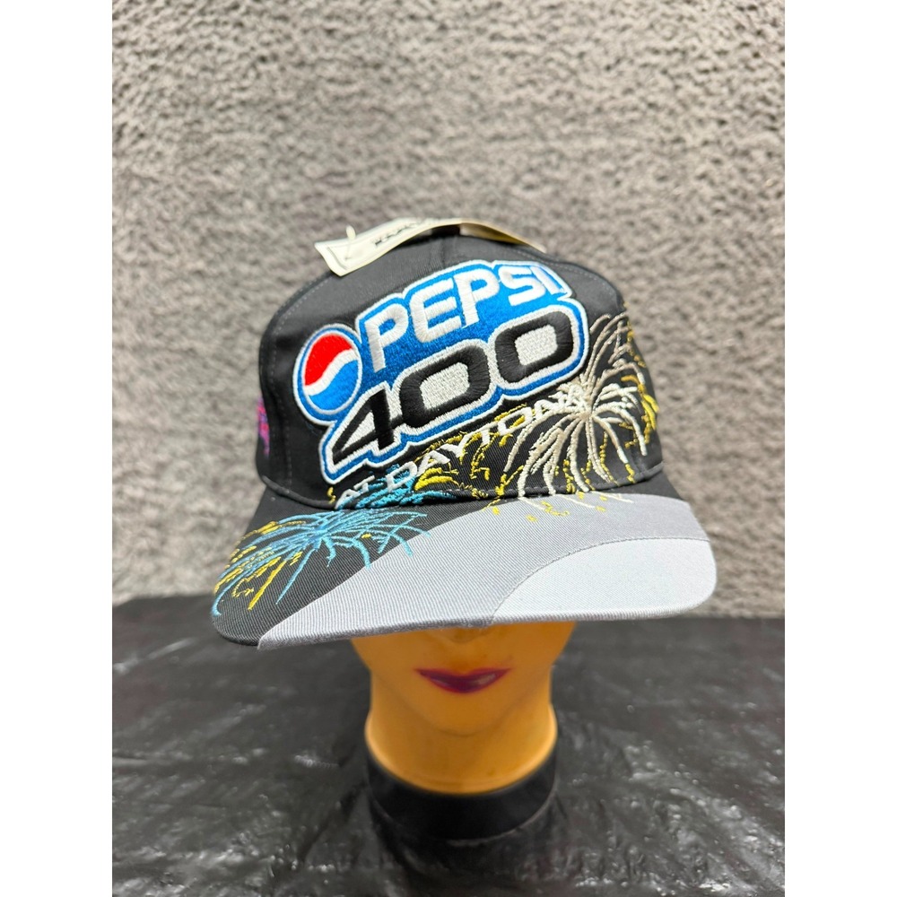 Vintage Chase Nascar Pepsi 400 Daytona Inaugural Night Race Snapback Cap NWT
